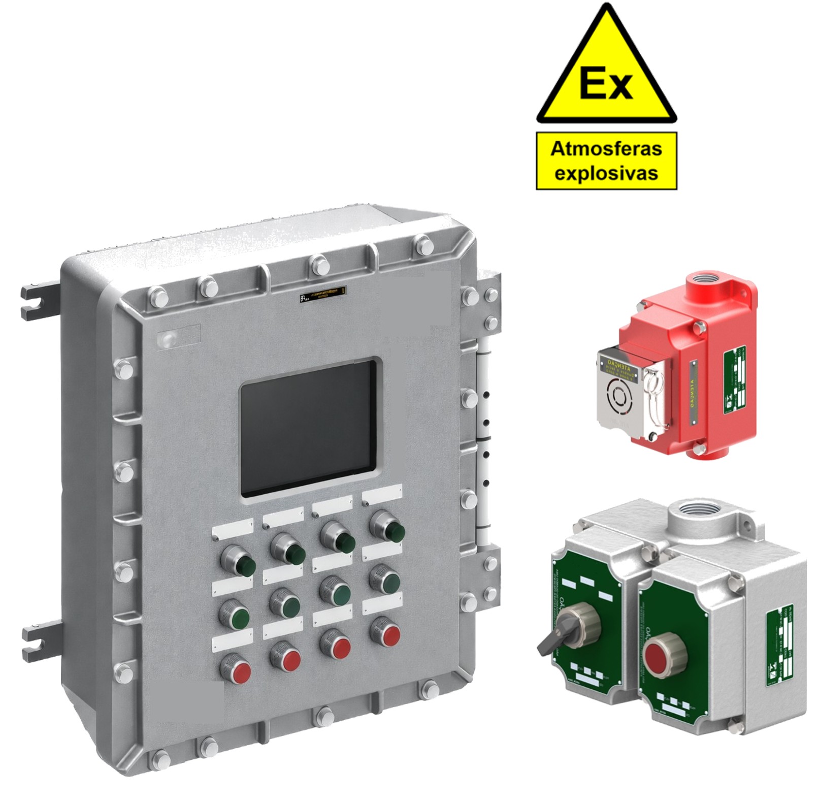 Painel de comando Ex