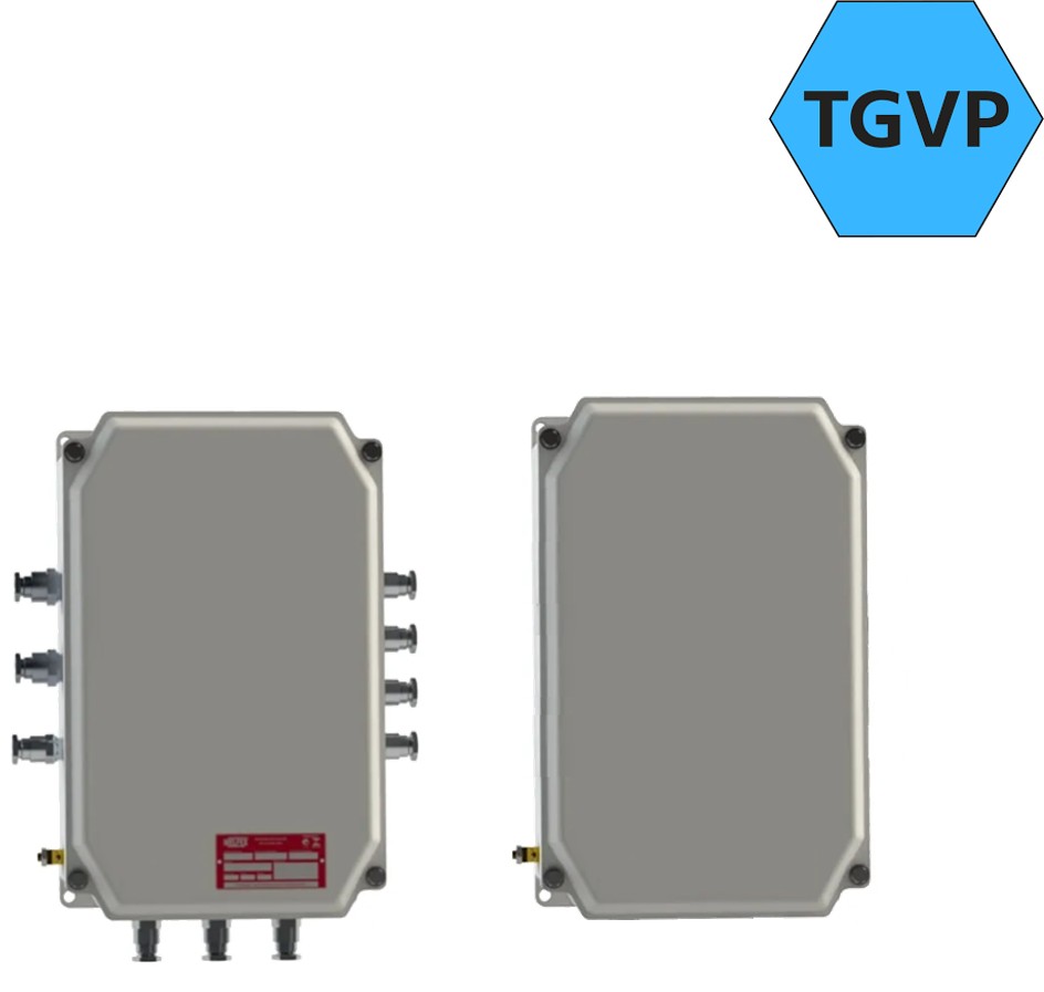 Caixa fundida em alumínio para passagem elétrica