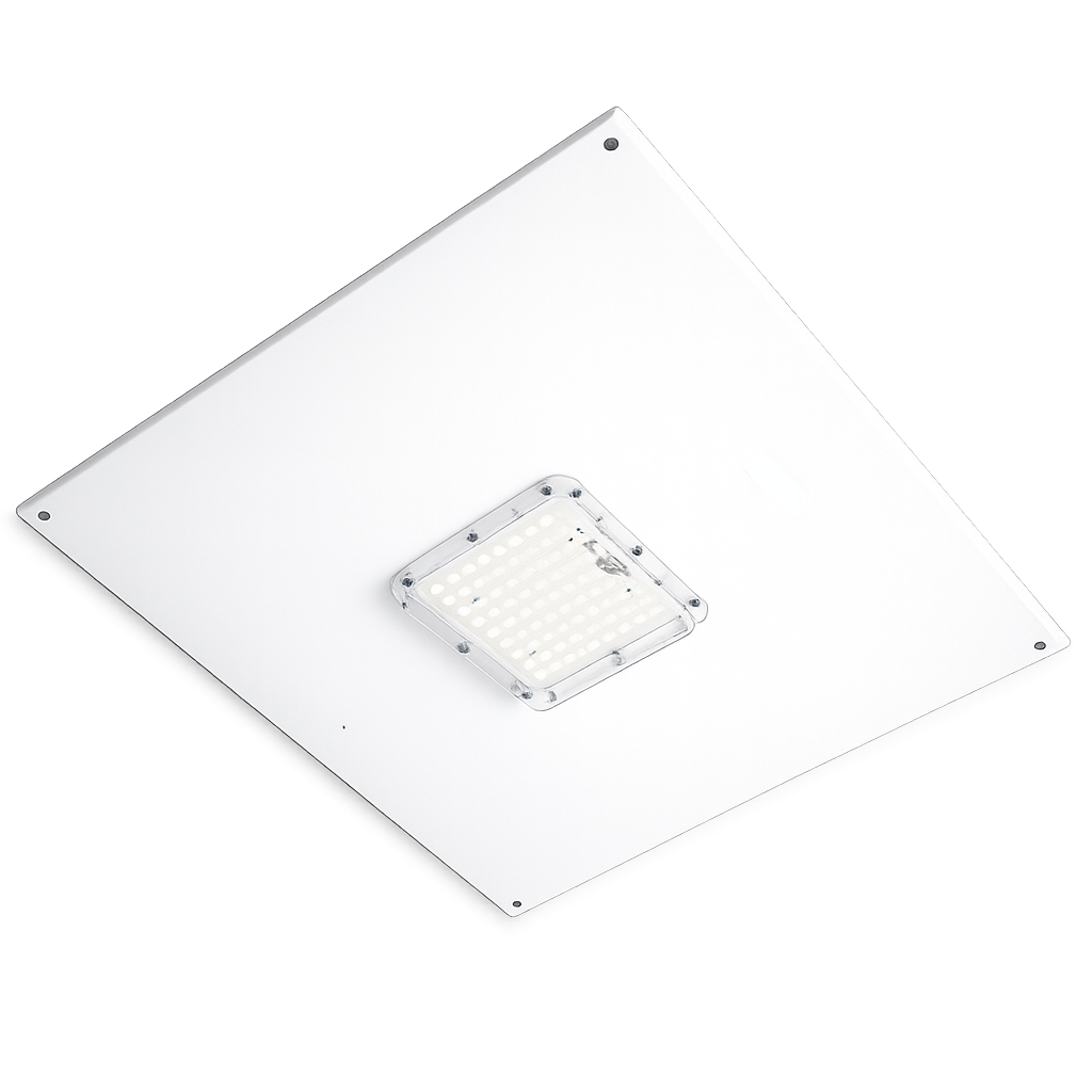 Luminária Chapa posto LED 