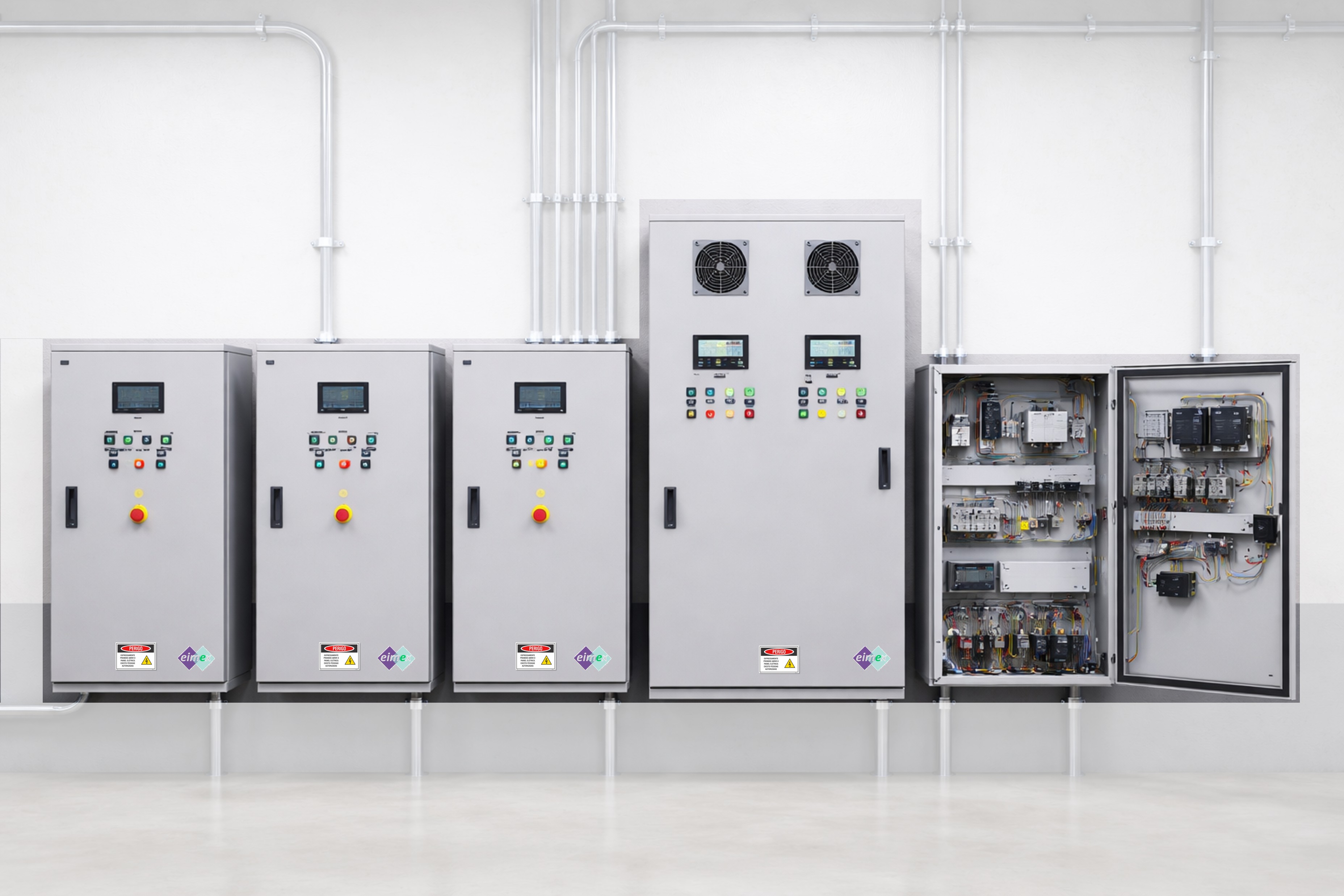 Montagem e instalação de painel