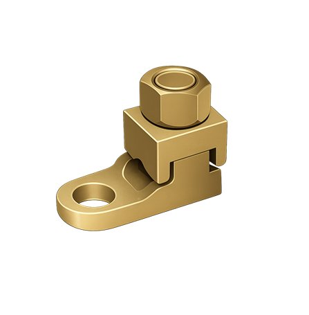 Terminal de latão de 8, 16 e 25 mm